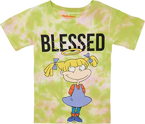 Rugrats Angelica Pickles Girls' Tie Dye T-Shirt